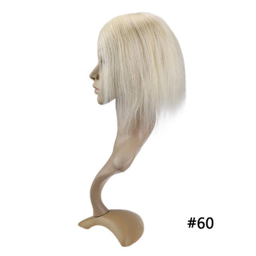 Lace Wig Toppers Hand-made Lace Mono Base Hairpiece For Women 6 Popular Colors 12*6 cm base size - FShine Shop
